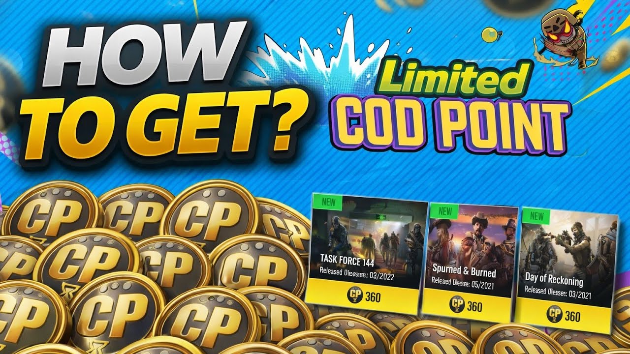 How to Get Limited 3,500 COD Points for FREE in COD Mobile - YouTube