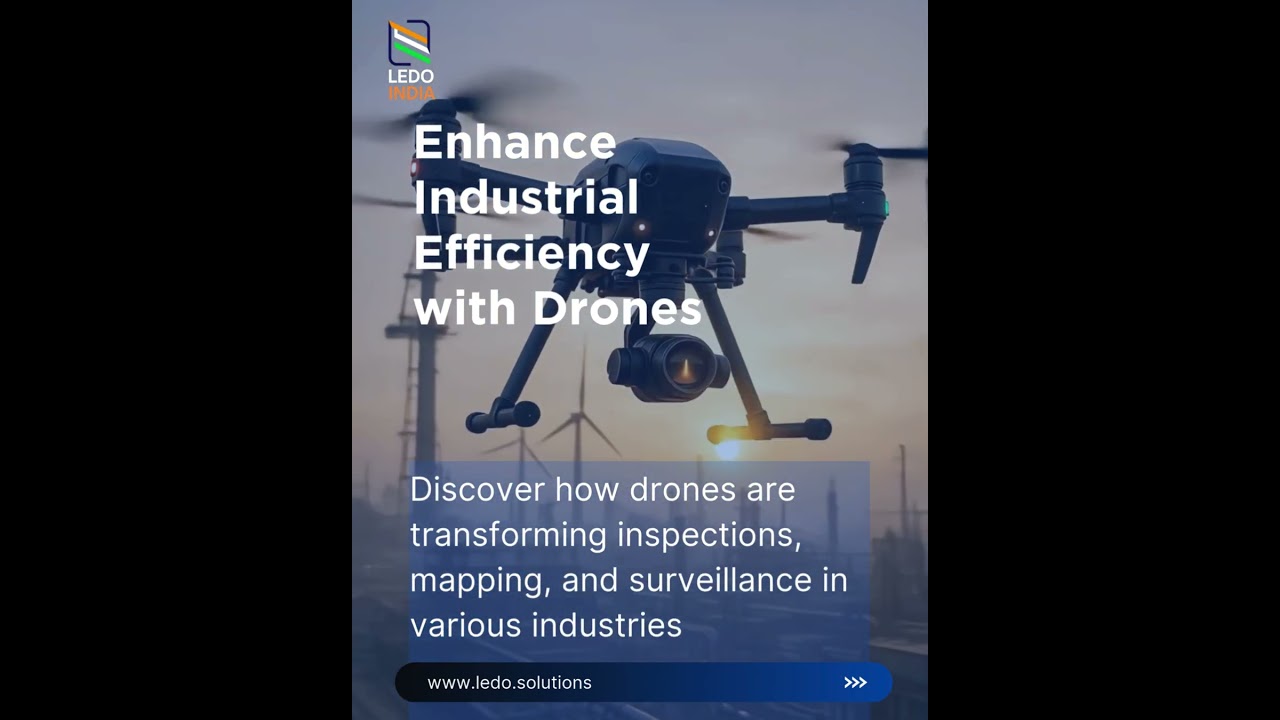 Enhance Industrial Efficiency with Drones!
