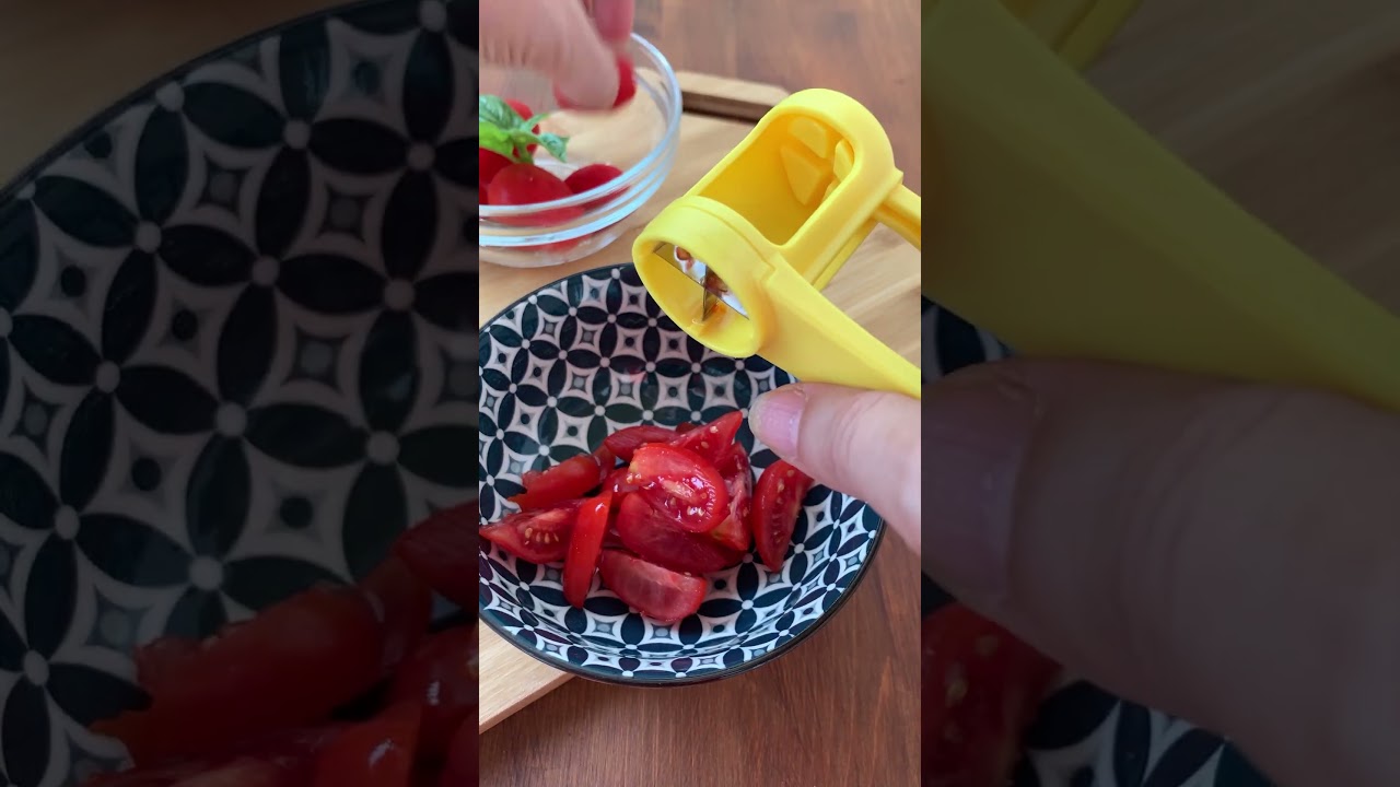 Taglia-Uva Creativo In Acciaio Inox – Affettatrice Per Pomodorini E Frutta - 4