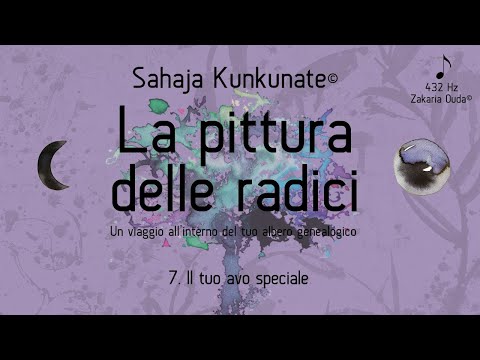 7. Il tuo avo speciale, dal libro "La pittura delle radici" di Sahaja Kunkunate