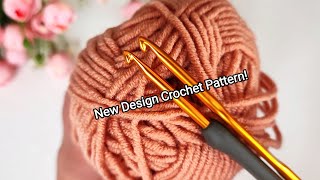 I CLAIM! YOU HAVEN'T SEEN THIS PATTERN BEFORE! ONLY 1 ROW OF CROCHET PATTERN