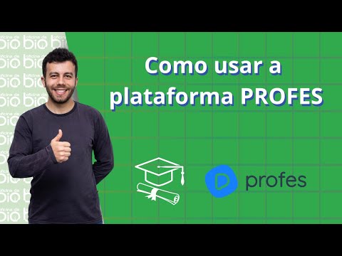 Como usar a plataforma PROFES