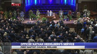 Watch Replay: Officer Nathan Heidelberg's Memorial Service