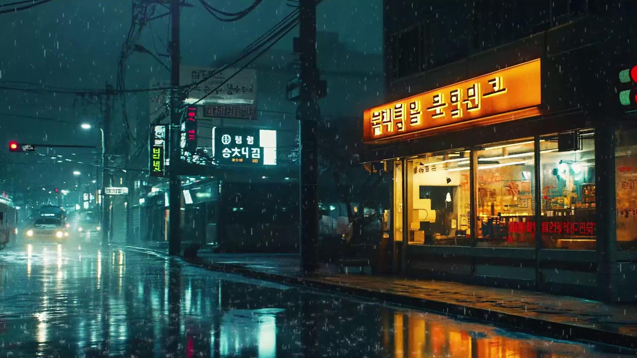 Rain Tapping on Empty Cafes ☕🌧️ | Calm Lofi for Work, Study & Quiet Nights