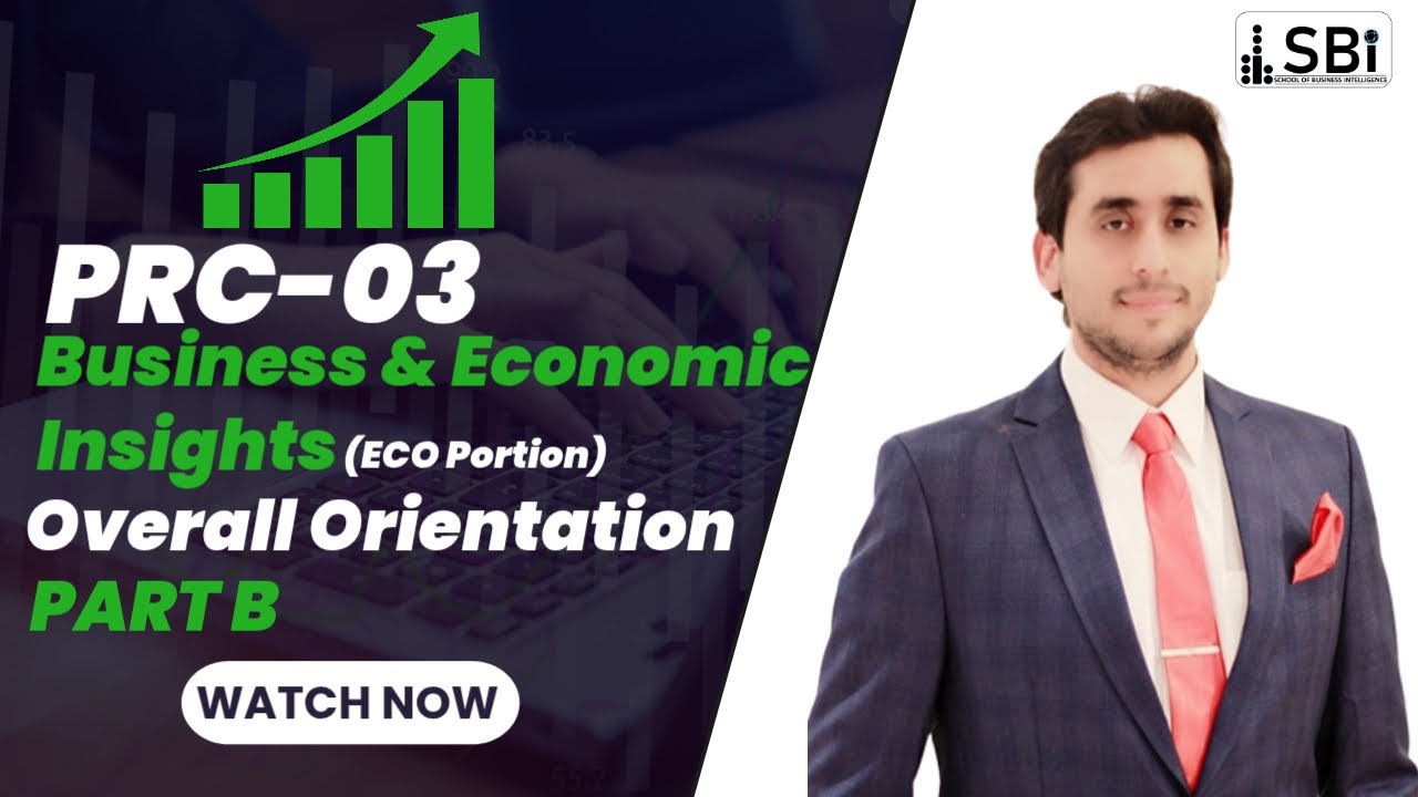PRC 3 – Business And Economic Insights (ECONOMICS ORIENTATION) BY SIR ...