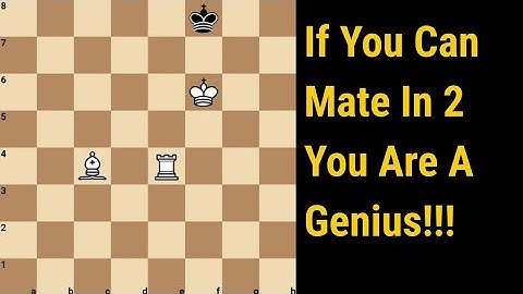 White Has A Mate In 2!
