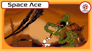 Space Ace "Full Game" | Speedrun [Amiga]