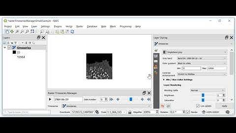 Raster Timeseries Manager (QGIS Plugin) - Getting started