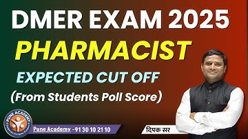 DMER  Exam  Second Response Sheet Expected Cutt Off Discussion Lecture By Dipak Shinde Sir
