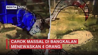 Carok Massal di Bangkalan Menewaskan 4 Orang