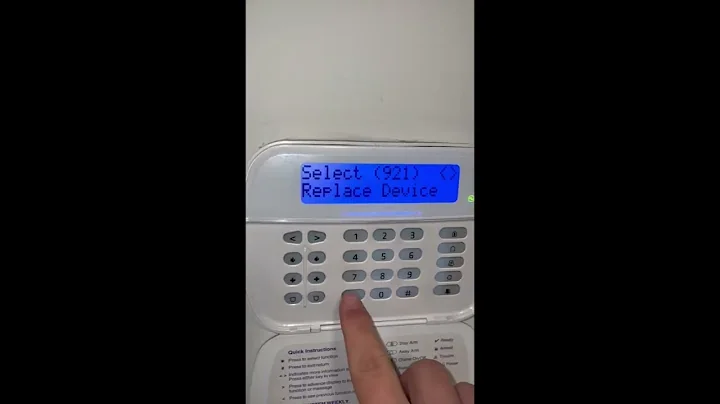 DSC NEO wireless device replacement