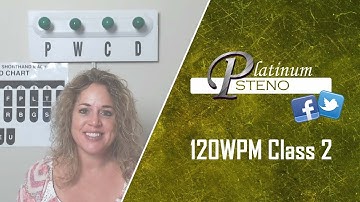 Class #2 120WPM Test