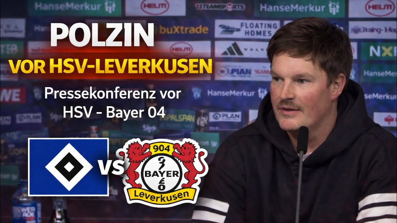 Polzin vor HSV vs Bayer 04: Große Herausforderung im Volkspark