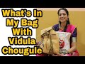 Whats in my bag with vidula chougule siddhi  jeevzalayedapisa