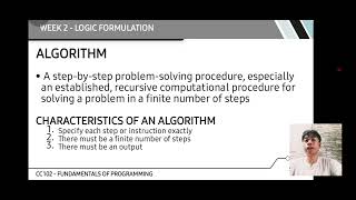 Week 2 - Logic Formulation (For Educational Purposes Only)