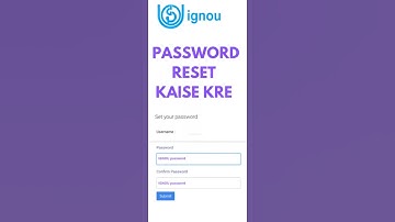 IGNOU Ka Password Bhool Gaye? Aise Kare Reset!#IGNOU #IGNOULogin #IGNOUPassword #IGNOUPASSWORDFORGET