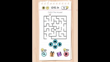 Brain Test Level 24 Catch The Mouse!