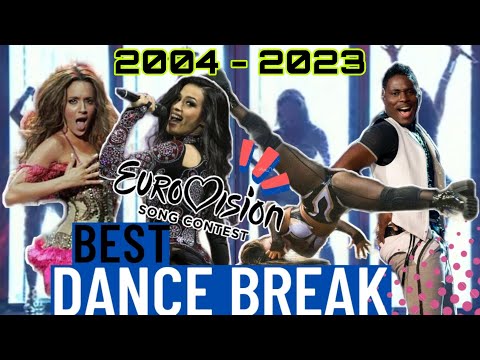 Evolution of DANCE BREAK in Eurovision (2004 - 2023) | Best Eurovision Dance BREAK