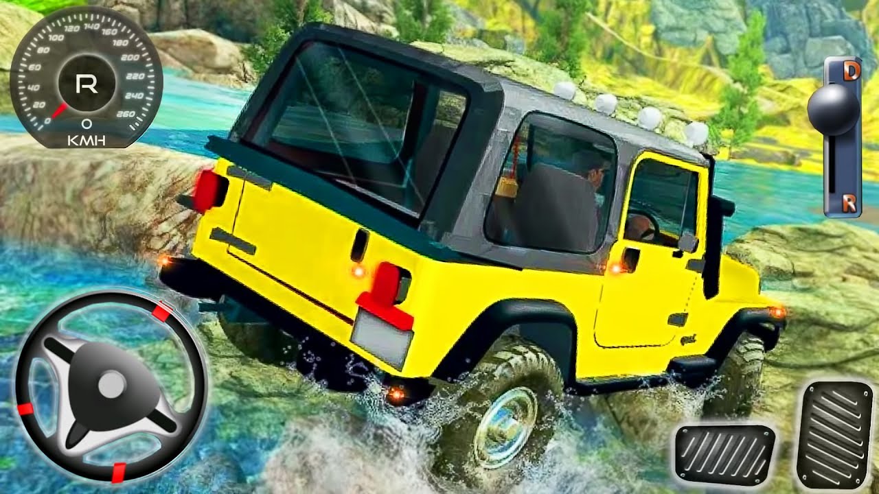 Offroad jeep simulator