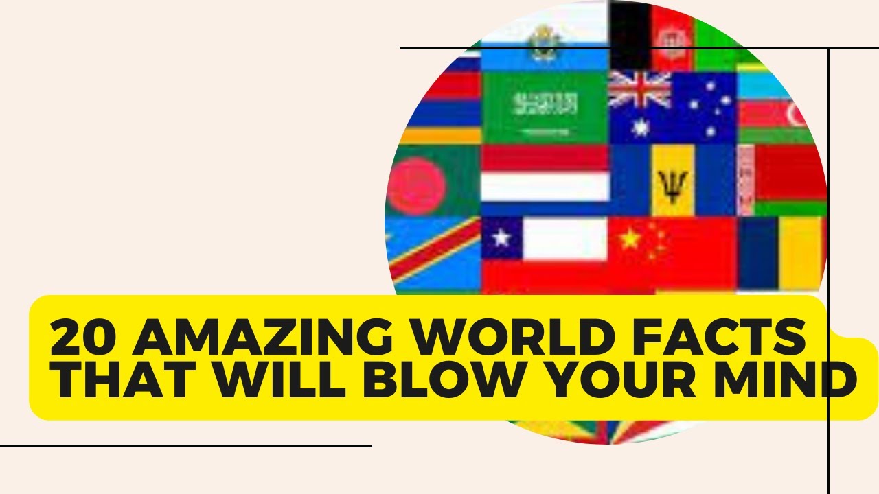 Did You Know? #20 | Amazing World Facts That Will Blow Your Mind ...