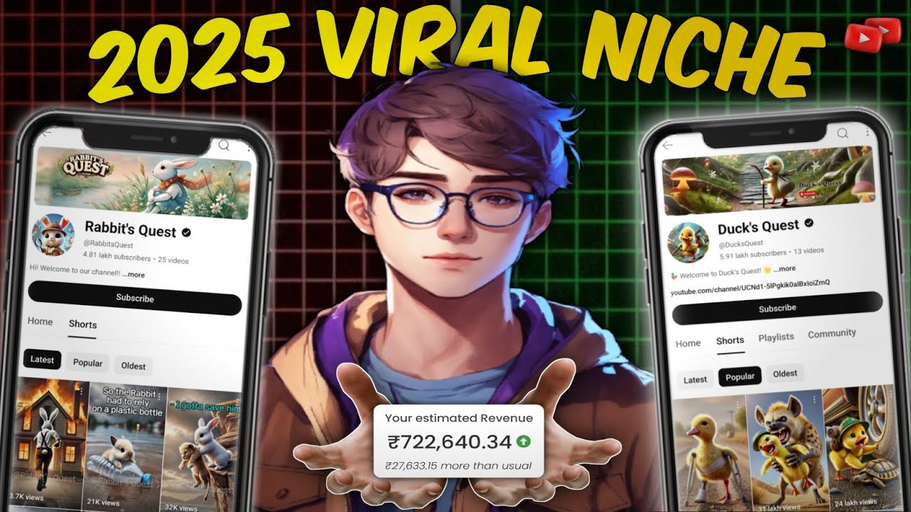Fastest Growing 2025 YouTube Channel Niche | Ai Copy Paste Ideas - YouTube