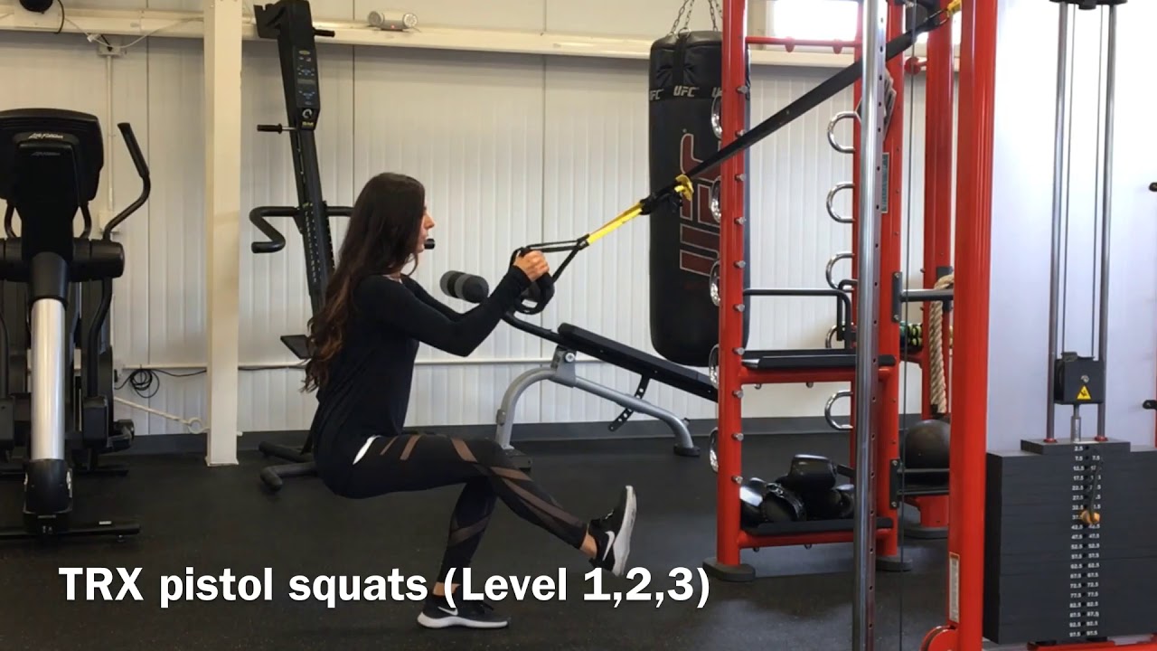 trx pistol squat trx pistol squat