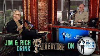 Jim and Rich drink Fathertime Bourbon