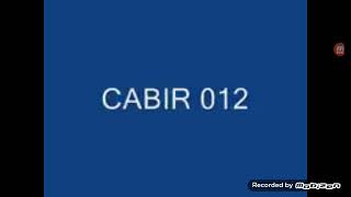 Cabir 012 mahni avdosh Resimi