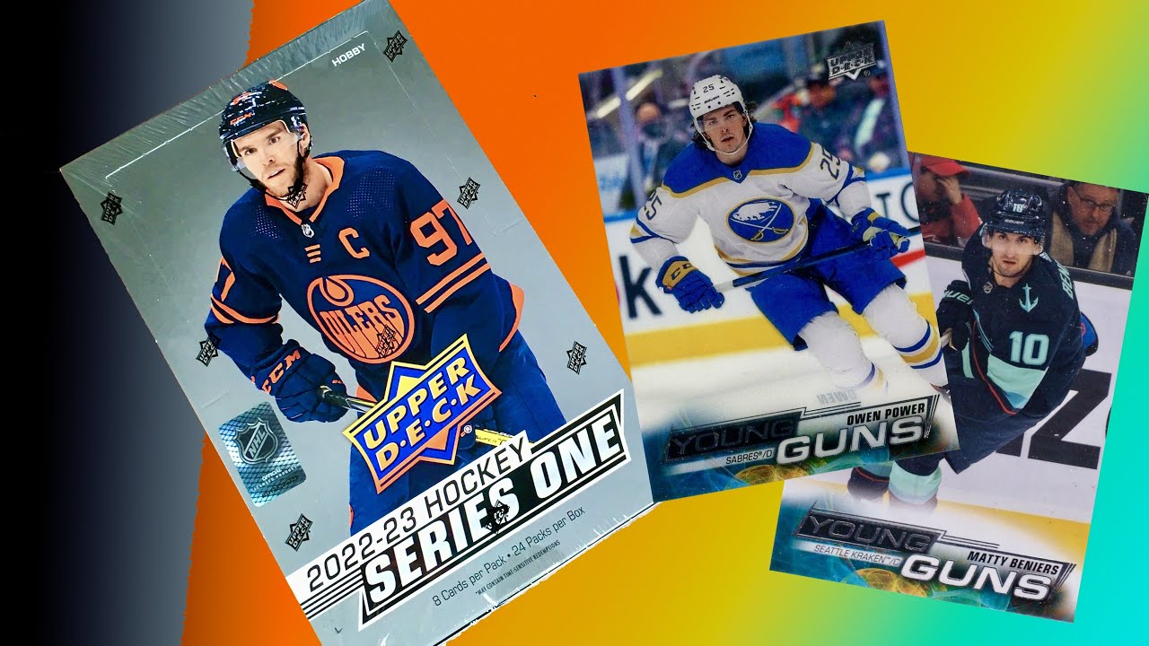 202223 Upper Deck Series 1 Hockey Hobby Box Break YouTube