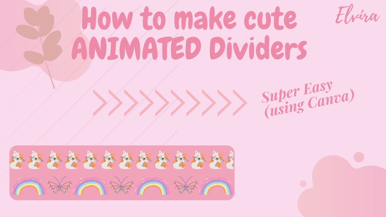 How To Make Cute Animated Dividers For Discord Very Easy Join Our Discord Elvira Youtube