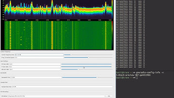 GNU Radio 3.8 + gr-osmosdr + gr-fosphor