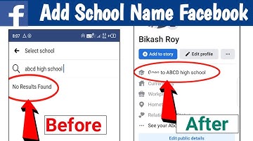 How to Add School Name Facebook ! Facebook me school ka naam kaise add karen @techavision2956