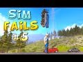 Simulation Games FAILS Compilation #5 (Euro Truck, Farming, Train Simulator)