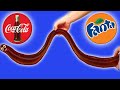 Как сделать Огромного Мармеладного Червяка из Coca-Cola и Fanta