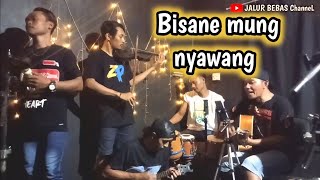 Biasane mung nyawang||cover pengamen||jalur bebas dangdut koplo akustik