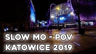 Slow motion - Katowice - Poland - Quiet vlog - POV