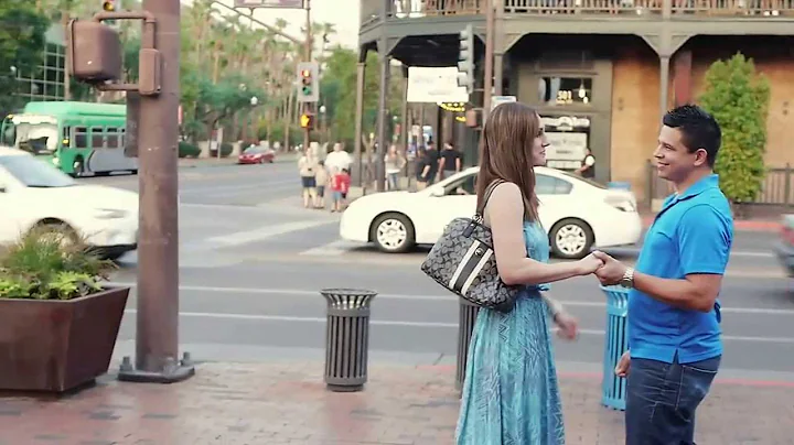 Christine and Elmer's Flash Mob Proposal