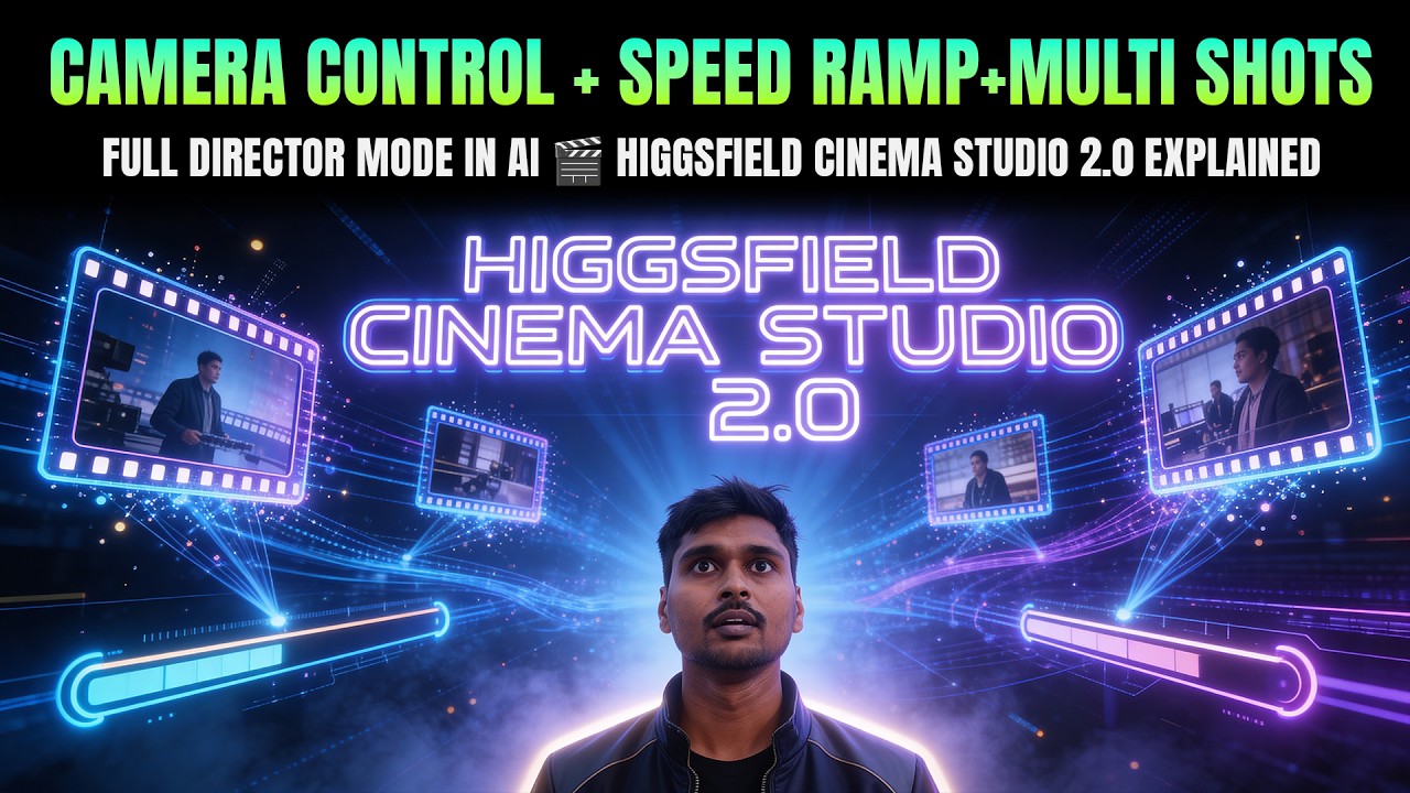 3D Scene నుంచి Full Movie వరకు – Higgsfield Cinema Studio 2.0- AI Telugu