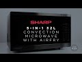 Sharp 5in1 inverter microwave with airfry  national product review