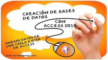 Access 2010 -  Anexar datos de una tabla a otra usando consultas - LSE