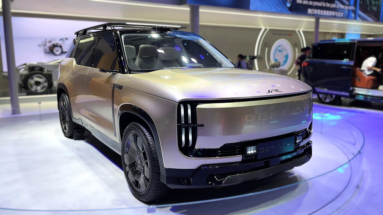 All New JAC DE-FINE X EV Concept Walkaround | 4K - YouTube