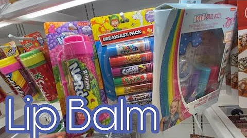 Lip Balm Shopping at Target