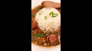 BEST GUMBO EVER! Chicken and Sausage Gumbo. (Easy Recipe) #shorts