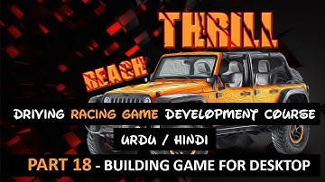 Build Game For Desktop | Racing Game Development Unity In Urdu / Hindi #18