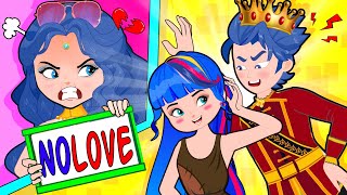 PRINCE FALL IN LOVE WITH POOR PRINCESS, But Forbidden Love! Sad Love Story | Poor Princess Life