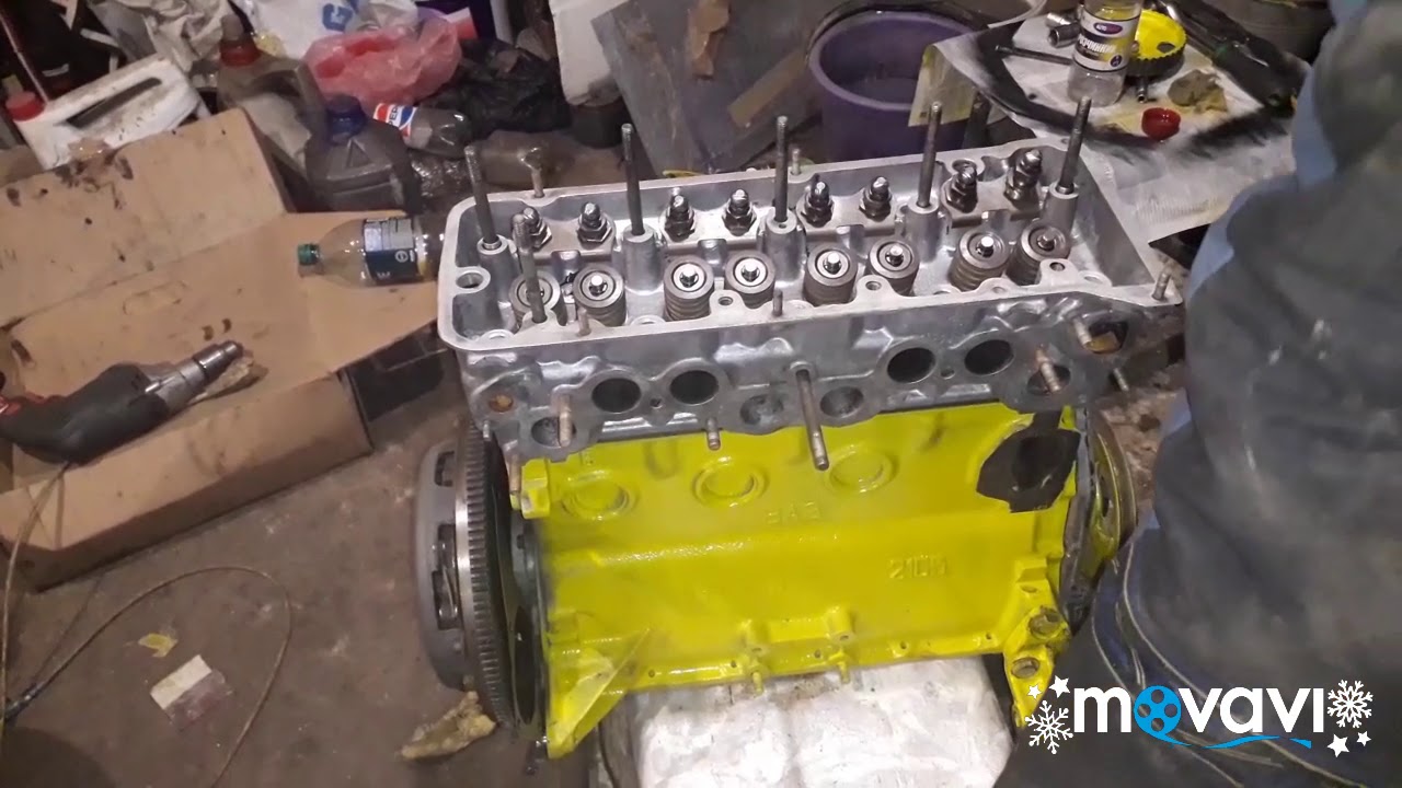 Кап ремонт двигателя ваз 2105 ч.3 - YouTube
