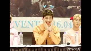 20160408 Day6 Aegyo At Myeongdong Fans Signing Event