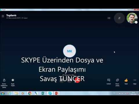 Video: Skype Ile Dosya Nasıl Aktarılır
