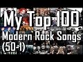 My top 100 modern rock songs 501