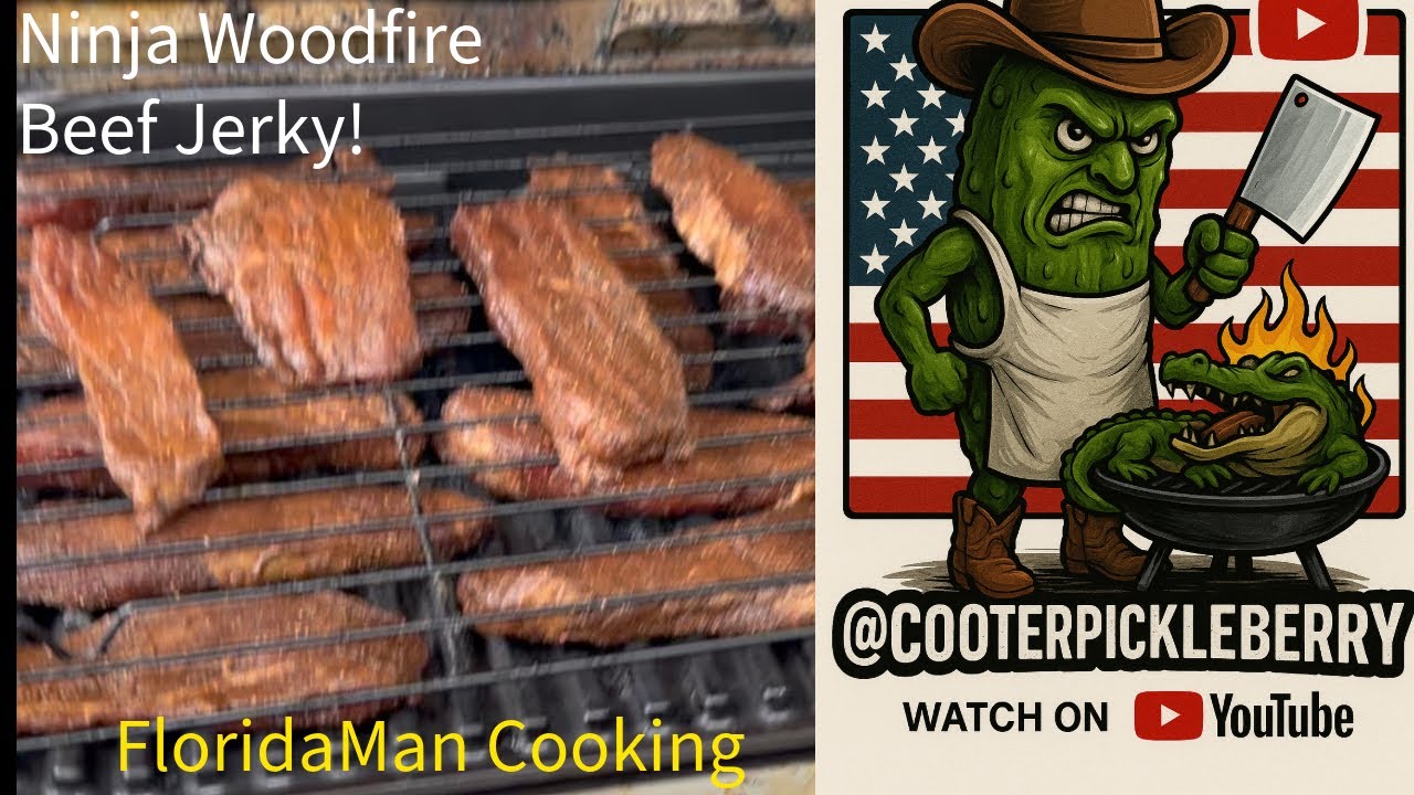 Beef Jerky! Ninja Woodfire Grill